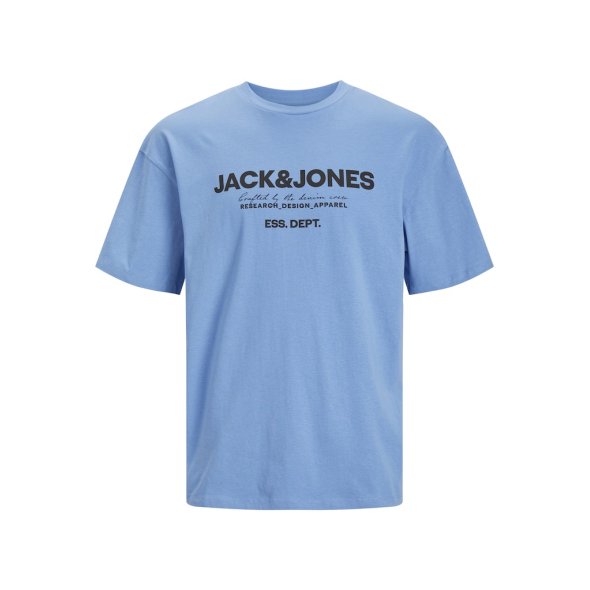 Μπλούζα κοντομάνικη ανδρική "Jack & Jones" γαλάζια