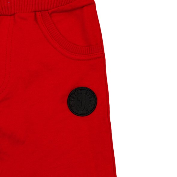 Παντελόνι φόρμας αγόρι εποχιακό "Kids" κόκκινο (1-5)