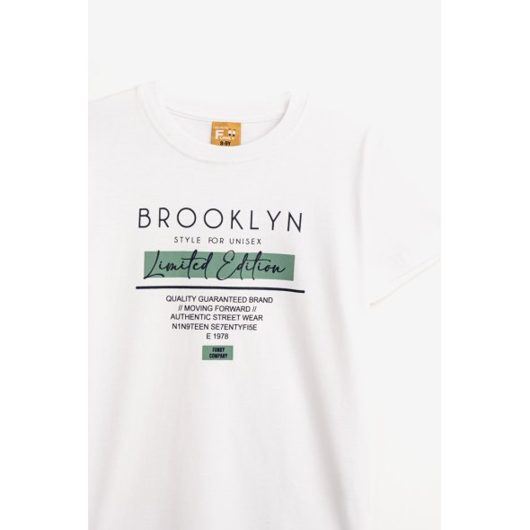 Μπλούζα "Brooklyn" λευκή