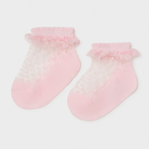 Κάλτσες αμπιγέ ροζ