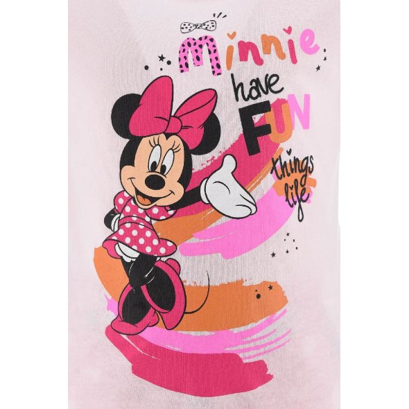 Πυτζάμα "Minnie have fun" ροζ