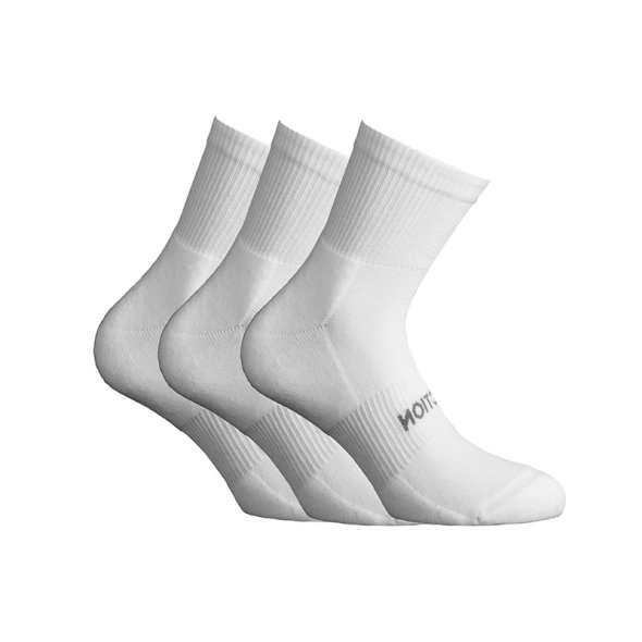 Σετ 3 ζευγάρια αθλητικές κάλτσες λευκές 