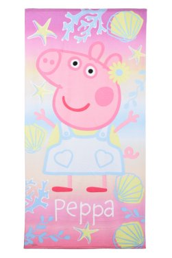 Αυθεντική πετσέτα θαλάσσης "Peppa Pig" (70X140)