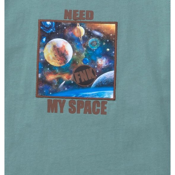 Μπλούζα "Need my space" μέντα