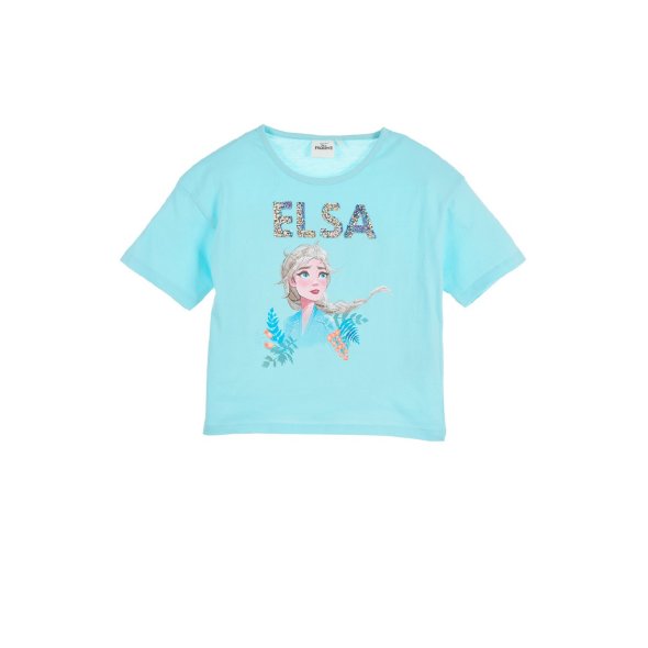 Μπλούζα Disney Frozen "Elsa" γαλάζια