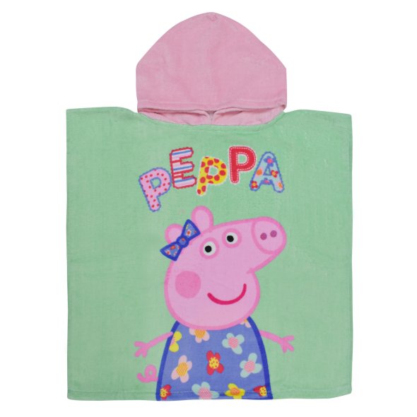 Πετσέτα θαλάσσης poncho "Peppa Pig" (50Χ100)
