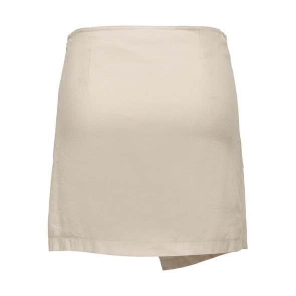 Φούστα "Wrap skirt" μπεζ
