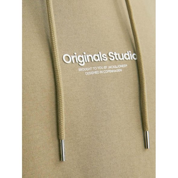 Μπλούζα φούτερ ανδρική "Originals studio" μπεζ